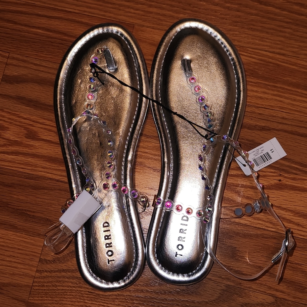 Rhinestone sandals